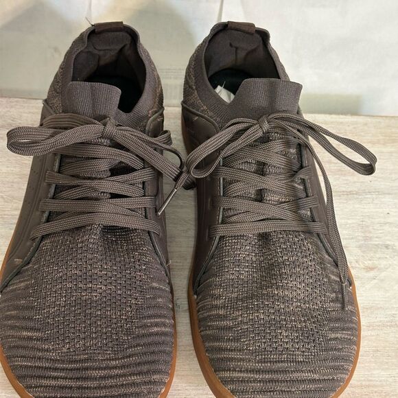 Brown Minimalist Sneakers with Suede Finish by relxfeet size 45 - Picture 2 of 6